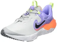 Buty dla chłopców - Nike Chłopięce buty sportowe Run Flow, Fotonstaub czarny puls, 40 EU - miniaturka - grafika 1