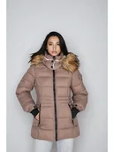 Kurtki damskie - Steve Madden Kurtka zimowa w kolorze jasnobrązowo-szarym - miniaturka - grafika 1