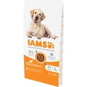 Sucha karma dla psów - IAMS Senior Large Chicken 12 kg - miniaturka - grafika 1
