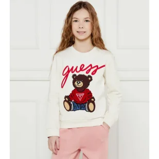 Guess Bluza Regular Fit - Bluzy dla dziewczynek - miniaturka - grafika 1