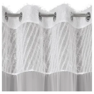 Eurofirany Zasłona Amira 140x250 Biała ex-zas-amira-sre-140x250-przel - Zasłony - miniaturka - grafika 1