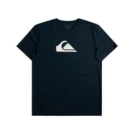 Koszulki męskie - Męska Koszulka QUIKSILVER COMPLOGOSS M TEES EQYZT06534-BYJ0 – Granatowy - miniaturka - grafika 1