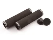 Kierownice rowerowe - Clarks, Chwyty kierownicy, CLO222 Lock-on, czarny, 130 mm - miniaturka - grafika 1