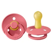 Smoczki uspokajające - Bibs Bibs Smoczek Uspokajający Kauczuk RUBY M 6m+ | szybka  | szeroki wybór smoczków uspokajających - miniaturka - grafika 1