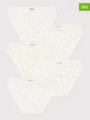 Majtki dla dzieci - PETIT BATEAU Majtki (5 par) w kolorze kremowym ze wzorem - miniaturka - grafika 1