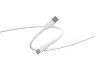 Kable USB - Kabel ISY IUC-1101 USB-A do USB-C 60cm Biały - miniaturka - grafika 1
