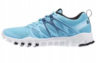 Buty sportowe damskie - Reebok Realflex Train 4.0 AR3046 niebieski - miniaturka - grafika 1