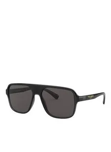 Dolce & Gabbana Okulary Przeciwsłoneczne Dg 6134 grau - DOLCE & GABBANA - Okulary przeciwsłoneczne - miniaturka - grafika 1