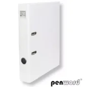 Segregatory - Penword Segregator A4 z okuciem 5 cm biały - miniaturka - grafika 1