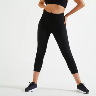 Legginsy fitness damskie Domyos krótkie - Spodnie sportowe damskie - miniaturka - grafika 1
