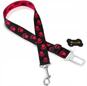 Smycze dla psów - SMYCZ DLA PSA MOCNY PAS BEZPIECZEŃSTWA DO AUTA SAMOCHODU BEZPIECZNY PIES - miniaturka - grafika 1