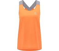 Bluzy damskie - Haglöfs 605159_4N8 Ridge Tank Bluza damska Flame Orange rozmiar L - miniaturka - grafika 1