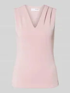 Bluzy damskie - Top z marszczeniami model ‘TENNY’ - miniaturka - grafika 1