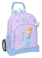 Plecaki szkolne i tornistry - Safta FROZEN SPIRIT Plecak szkolny 180, ergonomiczny plecy, z wózkiem Evolution, idealny dla dzieci w różnym wieku, wygodny i wszechstronny, jakość i wytrzymałość, 33 x 14 x 42 cm, fioletowy, M - miniaturka - grafika 1