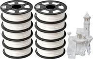 Filamenty i akcesoria do drukarek 3D - Filament do drukarek 3D SUNLU, średnica 1,75 mm, waga 10 kg, PLA WHITE 10KG - miniaturka - grafika 1