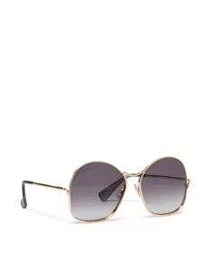 Max Mara Okulary przeciwsłoneczne Elsa1 MM0005/S 32B Złoty - Okulary przeciwsłoneczne - miniaturka - grafika 1