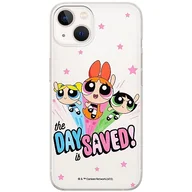 Etui i futerały do telefonów - ERT GROUP etui na telefon Iphone 13 MINI, case oryginalny i oficjalnie licencjonowany przez The Powerpuff Girls, wzór The Powerpuff Girls 031, plecki z TPU częściowo przeźroczyste - miniaturka - grafika 1