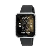 Smartwatch - Liu Jo Voice Mini Luxury SWLJ163 Czarny - miniaturka - grafika 1