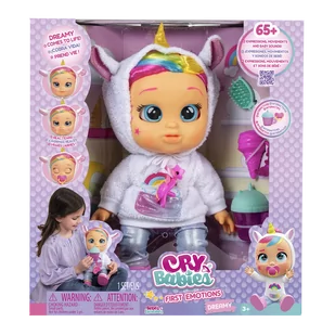 Cry Babies First Emotions Lalka interaktywna Dreamy IMC088580 - Lalki dla dziewczynek - miniaturka - grafika 15