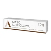 Żele i maści lecznicze - Amara Maść ichtiolowa 20 g - miniaturka - grafika 1