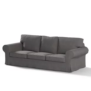 Dekoria Pokrowiec na sofę Ektorp 3-osobową rozkładaną STARY MODEL grafitowy Sofa Ektorp 3-osobowa rozkładana Etna 633-705-35 - Pokrowce na meble Dekoria Pokrowiec na sofę Ektorp 3-osobową rozkładaną STARY MODEL grafitowy Sofa Ektorp 3-osobowa rozkładana Etna 633-705-35 - Pokrowce na meble - miniaturka - grafika 1
