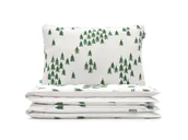 Pościel - pościel choinki 100x135 cm + 1x 60x40 cm - MUMLA - miniaturka - grafika 1