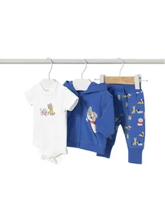 Mayoral Komplet dresowy 1803 Niebieski Regular Fit - Moda i Uroda OUTLET - miniaturka - grafika 1