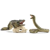 Figurki dla dzieci - Schleich Wild Life Niebiezpieczeństwo na bagnach 42625 - miniaturka - grafika 1