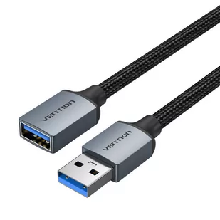 Przedłużacz USB 3.0 męski USB do żeński USB-A, Vention 2m (czarny) - Kable komputerowe i do monitorów - miniaturka - grafika 4