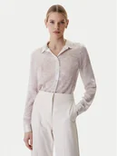 Koszule damskie - Guess Koszula W6RH73 WDW82 Beżowy Regular Fit - miniaturka - grafika 1