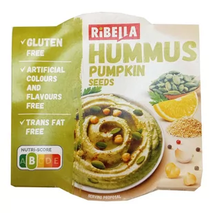 Ribella - Hummus z pastkami dynii - Hummus - miniaturka - grafika 1