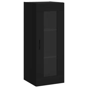Vidaxl Szafka Wisząca, Czarna, 34,5X34X90 cm - Szafki na klucze - miniaturka - grafika 1