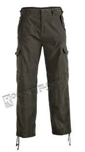 spodnie bojówki HUDSON RIPSTOP TROUSER olive-M - Spodnie męskie - miniaturka - grafika 1