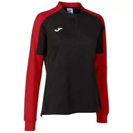 Bluzy damskie - Joma Eco Championship bluza damska, czarny/czerwony - miniaturka - grafika 1