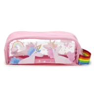 Piórniki - Piórnik Jednorożec przeźroczysty - miniaturka - grafika 1