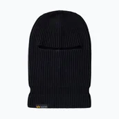 Czapki damskie - Kominiarka Alpha Industries Label Balaclava black WYSYŁKA W 24H 30 DNI NA ZWROT - miniaturka - grafika 1
