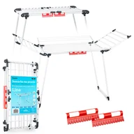 Suszarki na ubrania - Suszarka na pranie do ubrań bielizny, stojąca, 22m, Massido Lina - miniaturka - grafika 1