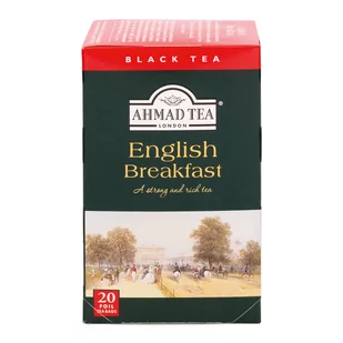 Ahmad Tea English Breakfast Herbata Czarna 20 Torebek Aluminiowych - Herbata - miniaturka - grafika 1