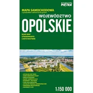 Obcojęzyczne przewodniki, mapy i atlasy - Województwo Opolskie 1:150 000 mapa samochodowa - Wydawnictwo Piętka - mapa - miniaturka - grafika 1