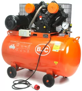Kompresor olejowy 4-tłokowy ze zbiornikiem o pojemności 350L, 12bar BJC - Sprężarki i kompresory - miniaturka - grafika 1
