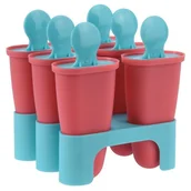 Akcesoria do lodu - Foremki forma do lodów na patyku lody 6 sztuk - miniaturka - grafika 1