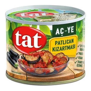 Tat Smażone Bakłażany 400 g – tureckie Patlıcan Kızartma - Pasztet i przetwory mięsne - miniaturka - grafika 1