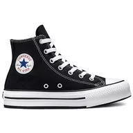 Trampki damskie - Buty Converse Chuck Taylor All Star Lift Platform 272855C - czarne - miniaturka - grafika 1