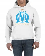 Bluzy męskie - Bluza Z Kapturem Olympique Marsylia Xl 0206 - miniaturka - grafika 1