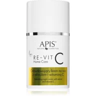 Kremy do twarzy - Apis Professional Odbudowujący krem na noc z retinolem i witaminą C Professional RE-VIT C Home Care 50 ml - miniaturka - grafika 1
