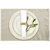 Obrusy i serwetki - Serwetka EUROFIRANY Isala 30 x 40 Kremowo-biały - miniaturka - grafika 1