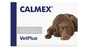 Vet Plus Limited CALMEX suplement uspokający dla psów 10 tabletek 50318112500209 - Suplementy i witaminy dla psów - miniaturka - grafika 1