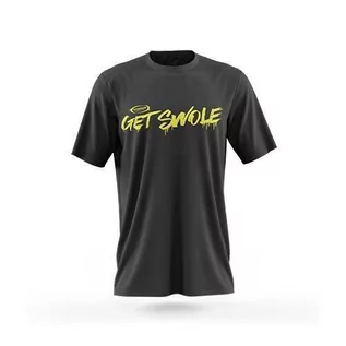 Koszulki sportowe męskie - GASPARI NUTRITION T-shirt Get Swole - Black - Koszulka - grafika 1