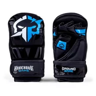 Rękawice bokserskie - Rękawice do MMA męskie Groundgame LOGO 2.0 sparingowe - miniaturka - grafika 1