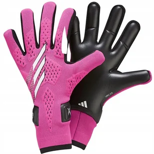 Rękawice bramkarskie adidas X GL PRO HN5569 różowy 9,5 - Piłka nożna - miniaturka - grafika 1